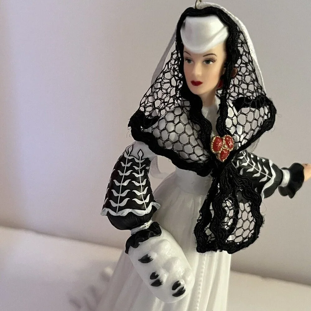Hallmark Keepsake Ornament Scarlett O'Hara Gone With The Wind Set of 4 in Box